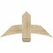 Ekena Millwork Bellingham Rough Sawn Timber Gable Bracket, Douglas Fir, 36"W x 18"H x 2"D x 6"F, 12/12 Pitch GBW036X18X0206BEL00RDF - alternate 1